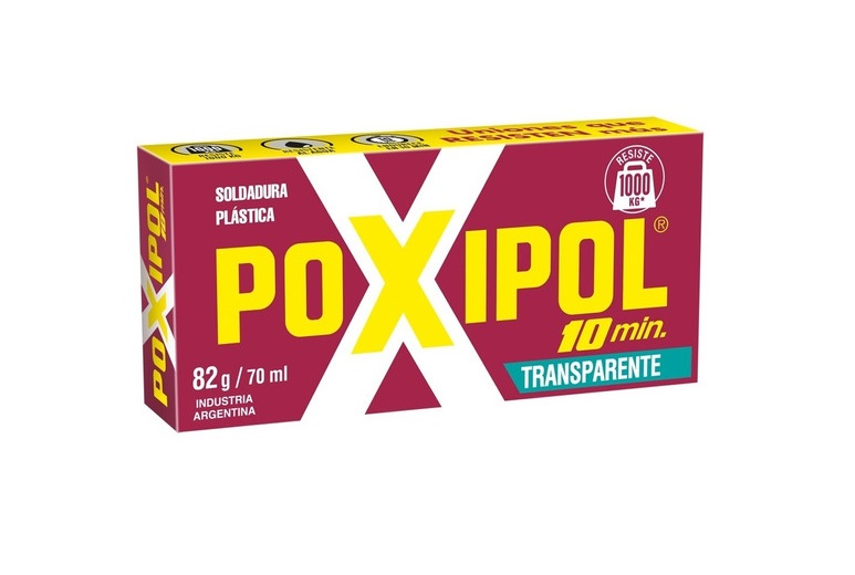 PEGAMENTO 70grs POXI POL TRANSPARENTE
